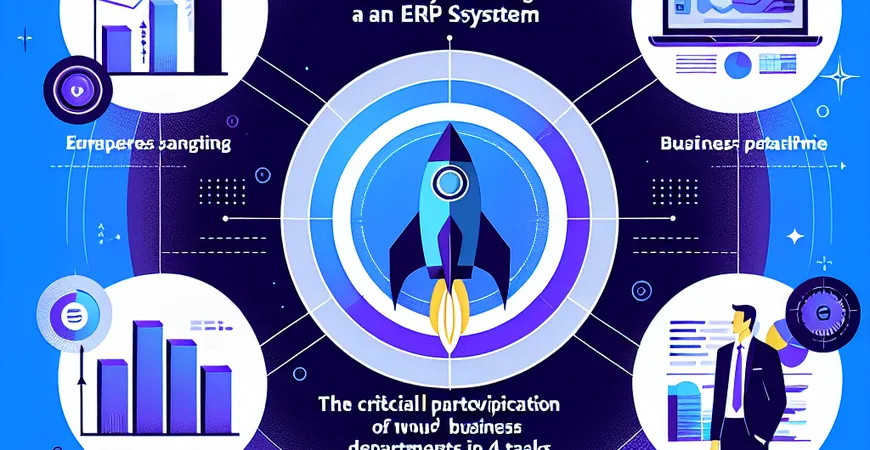 快速上线 ERP 系统的关键：业务部门必须参与这 4 件事